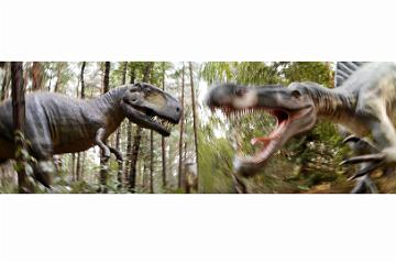 Dinosaurier; Thyrannosaurus & Spinosaurus Dinopark Münchehagen
